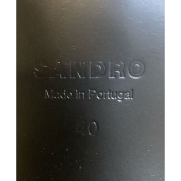 Sandro Studded Fisherman Sandals - Silver - Picture 7 of 10